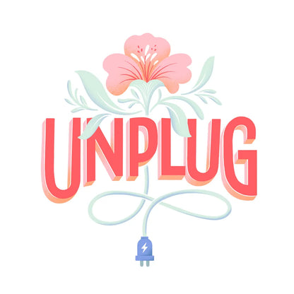 Unplug I by Gia Graham. SKU 75364a. Archival Giclee Fine art print for wall decor.