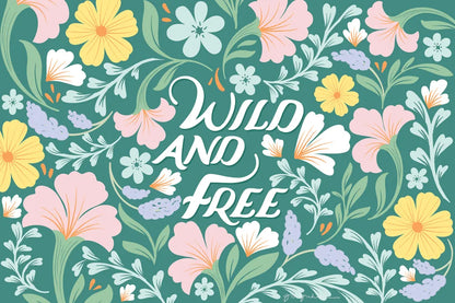 Wild and Free I by Gia Graham. SKU 88023i. Archival Giclee Fine art print for wall decor.