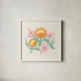 Wild and Free II by Gia Graham. Shown in a crisp white glass frame for a clean and minimalist style. Available as an archival giclee rolled canvas, fine art paper, or poster print. SKU 88024a.
