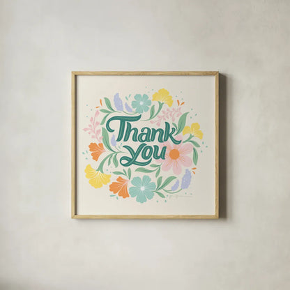 Wild and Free V by Gia Graham. Shown in a natural wood glass frame for a timeless modern aesthetic. Available as an archival giclee rolled canvas, fine art paper, or poster print. SKU 88027a.