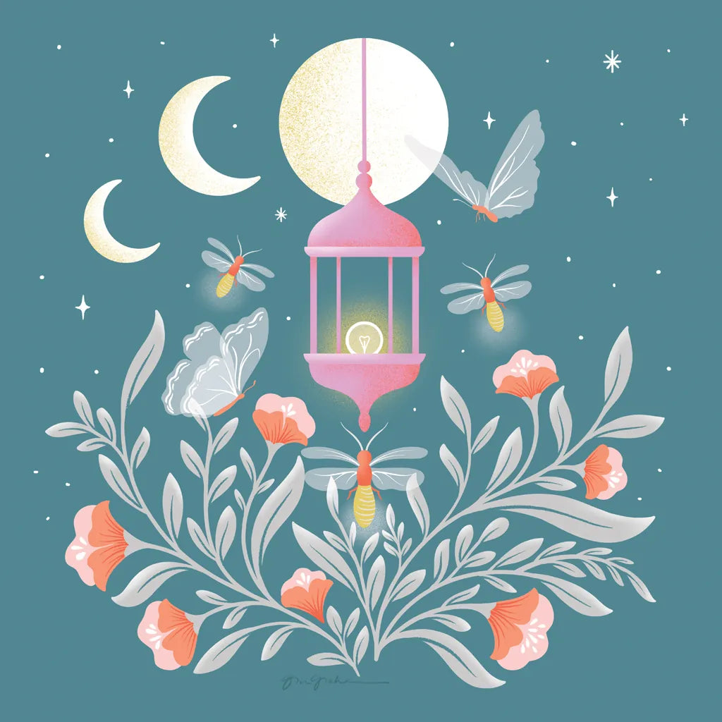 Winged Wonders VII by Gia Graham. SKU 85043a. Archival Giclee Fine art print for wall decor.