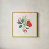 Winter Arrangements III by Gia Graham. Shown in a natural wood glass frame for a timeless modern aesthetic. Available as an archival giclee rolled canvas, fine art paper, or poster print. SKU 103068a.