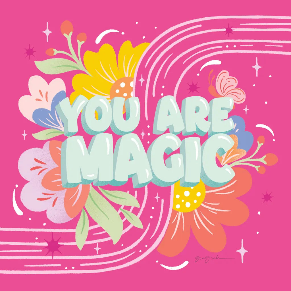 You Are Magic by Gia Graham. SKU 87813a. Archival Giclee Fine art print for wall decor.