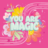 You Are Magic by Gia Graham. SKU 87813a. Archival Giclee Fine art print for wall decor.