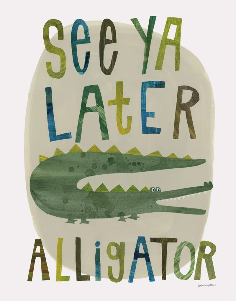 Alligator_Print by Haley Knighten