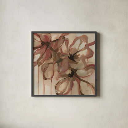 Amelia by Haley Knighten. Shown in a sleek black glass frame for a contemporary gallery look. Available as an archival giclee rolled canvas, fine art paper, or poster print. SKU 91816a.