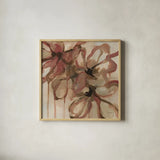 Amelia by Haley Knighten. Shown in a natural wood glass frame for a timeless modern aesthetic. Available as an archival giclee rolled canvas, fine art paper, or poster print. SKU 91816a.