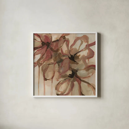 Amelia by Haley Knighten. Shown in a crisp white glass frame for a clean and minimalist style. Available as an archival giclee rolled canvas, fine art paper, or poster print. SKU 91816a.