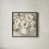 Billy Jean by Haley Knighten. Shown in a sleek black glass frame for a contemporary gallery look. Available as an archival giclee rolled canvas, fine art paper, or poster print. SKU 91014a.