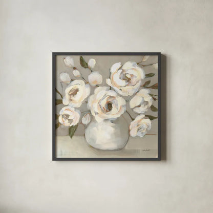 Billy Jean by Haley Knighten. Shown in a sleek black glass frame for a contemporary gallery look. Available as an archival giclee rolled canvas, fine art paper, or poster print. SKU 91014a.