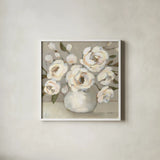Billy Jean by Haley Knighten. Shown in a crisp white glass frame for a clean and minimalist style. Available as an archival giclee rolled canvas, fine art paper, or poster print. SKU 91014a.