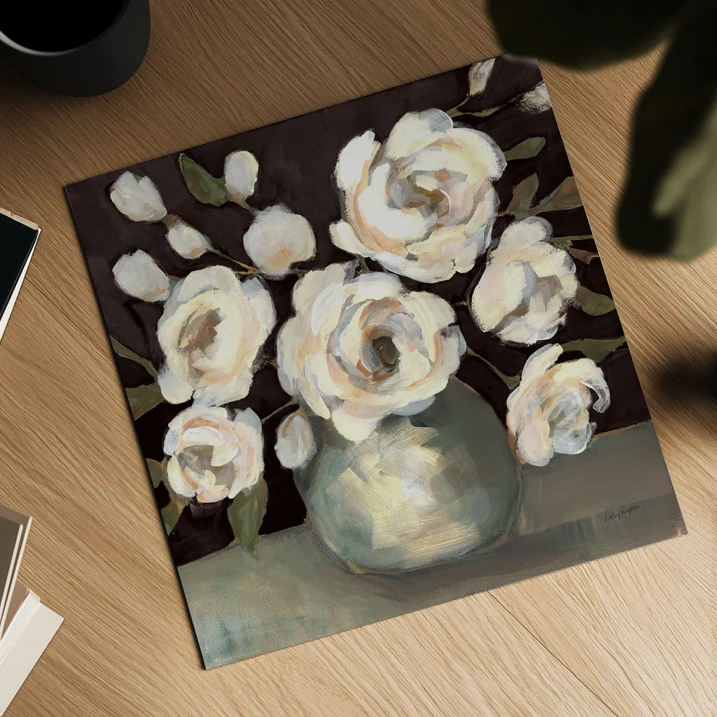 Billy Jean Dark by Haley Knighten. Shown as a detailed flat fine art print, highlighting archival giclee quality. Available as an archival giclee rolled canvas, fine art paper, or poster print. SKU 94042a.