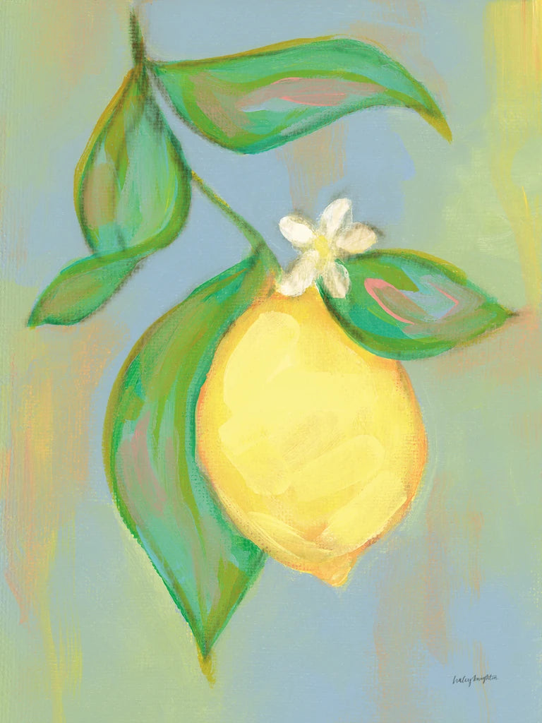 Blue Lemon I by Haley Knighten