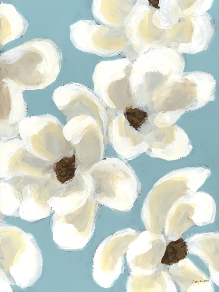 Blue Magnolia II by Haley Knighten