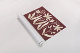 Cinnamon Flowers by Haley Knighten. shown as a rolled paper print. Available as archival giclee rolled canvas, fine art paper, or poster print. SKU 98627i.