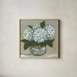 Claire by Haley Knighten. Shown in a natural wood glass frame for a timeless modern aesthetic. Available as an archival giclee rolled canvas, fine art paper, or poster print. SKU 91820a.
