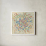 Fancy Love I by Haley Knighten. Shown in a crisp white glass frame for a clean and minimalist style. Available as an archival giclee rolled canvas, fine art paper, or poster print. SKU 103327a.