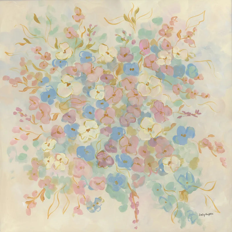 Fancy Love II by Haley Knighten. SKU 103328a. Archival Giclee Fine art print for wall decor.