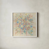 Fancy Love II by Haley Knighten. Shown in a crisp white glass frame for a clean and minimalist style. Available as an archival giclee rolled canvas, fine art paper, or poster print. SKU 103328a.
