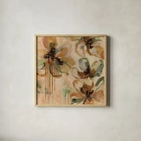 Fever Dream I by Haley Knighten. Shown in a natural wood glass frame for a timeless modern aesthetic. Available as an archival giclee rolled canvas, fine art paper, or poster print. SKU 95248a.