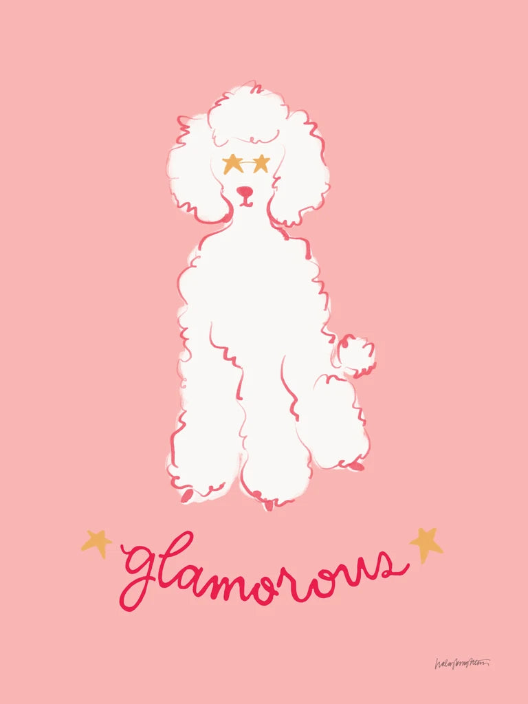 Glamorous Poodle by Haley Knighten