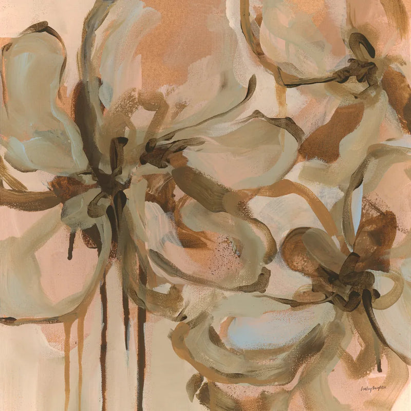 Petal Play I by Haley Knighten. SKU 93301a. Archival Giclee Fine art print for wall decor.