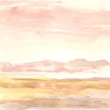 Pink Horizon I by Haley Knighten. SKU 91619a. Archival Giclee Fine art print for wall decor.