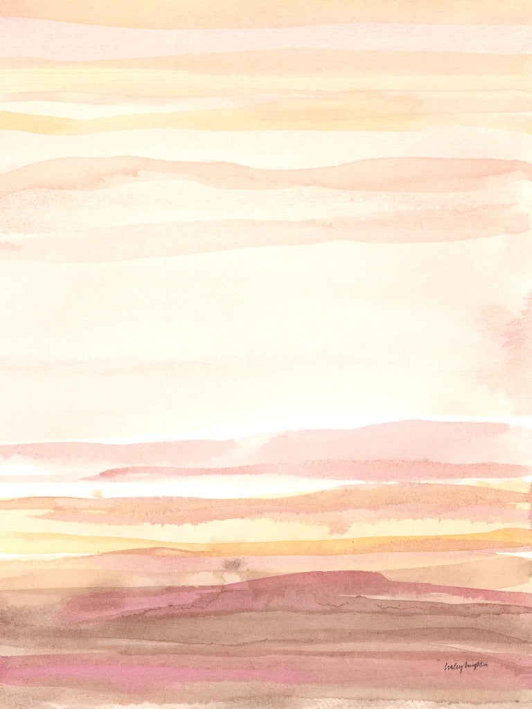 Pink Sunset II by Haley Knighten