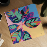 Plant Lady I by Haley Knighten. Shown as a detailed flat fine art print, highlighting archival giclee quality. Available as an archival giclee rolled canvas, fine art paper, or poster print. SKU 93303a.