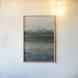 Slow Motion by Haley Knighten. shown as a paper print in a natural frame. Available as a archival giclee rolled canvas, fine art paper, or poster print. SKU 90539h.