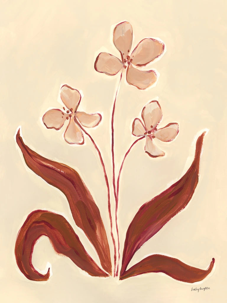 Weathered Wildflower I by Haley Knighten