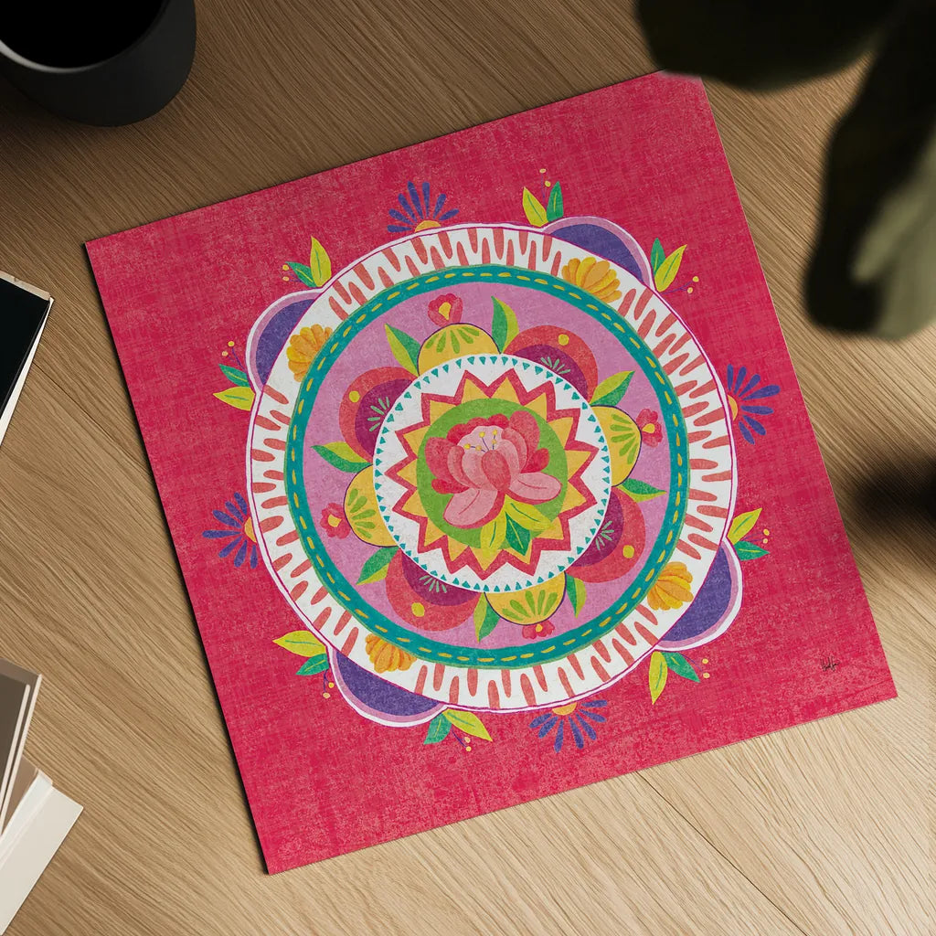 Like Frida II by Harriet Sussman. Shown as a detailed flat fine art print, highlighting archival giclee quality. Available as an archival giclee rolled canvas, fine art paper, or poster print. SKU 39654a.