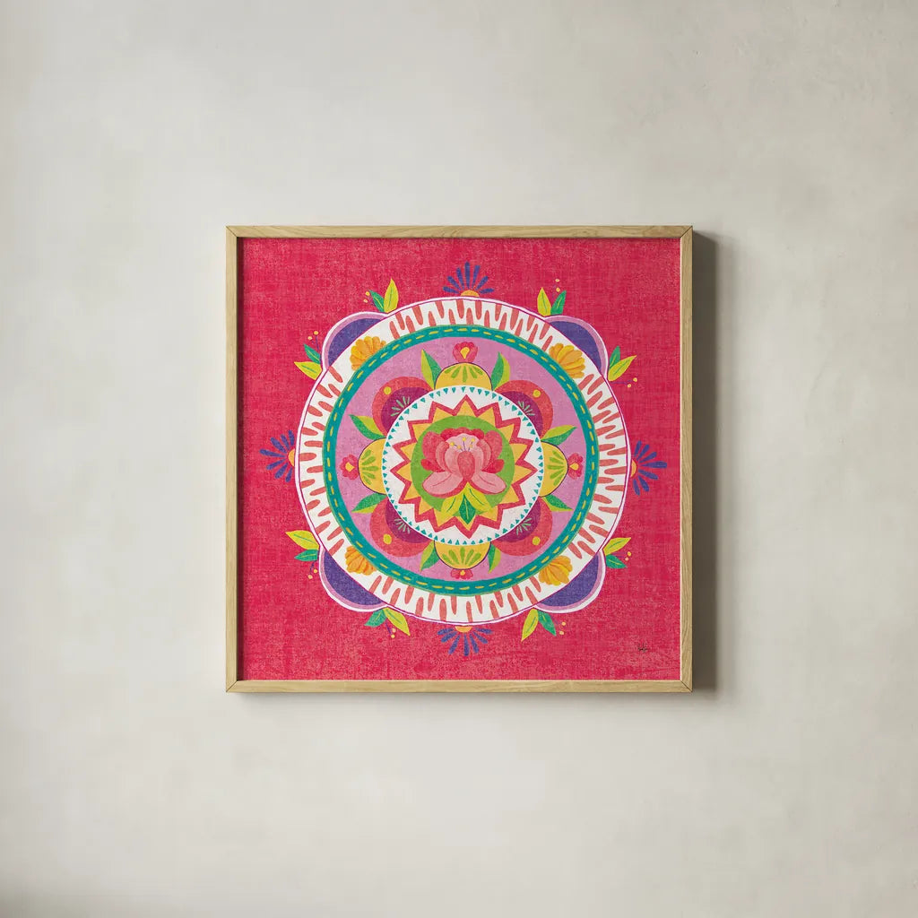 Like Frida II by Harriet Sussman. Shown in a natural wood glass frame for a timeless modern aesthetic. Available as an archival giclee rolled canvas, fine art paper, or poster print. SKU 39654a.