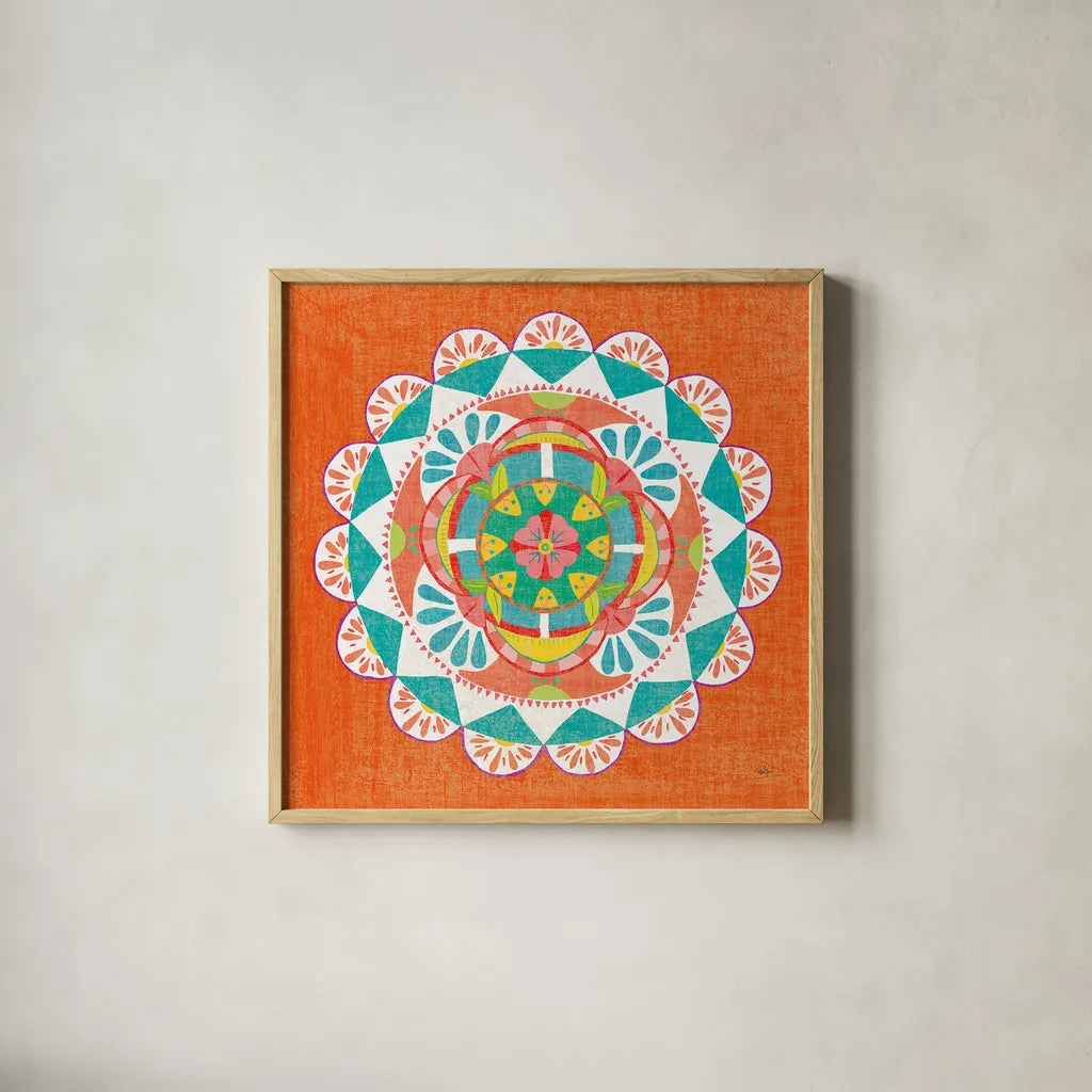 Like Frida IV by Harriet Sussman. Shown in a natural wood glass frame for a timeless modern aesthetic. Available as an archival giclee rolled canvas, fine art paper, or poster print. SKU 39656a.