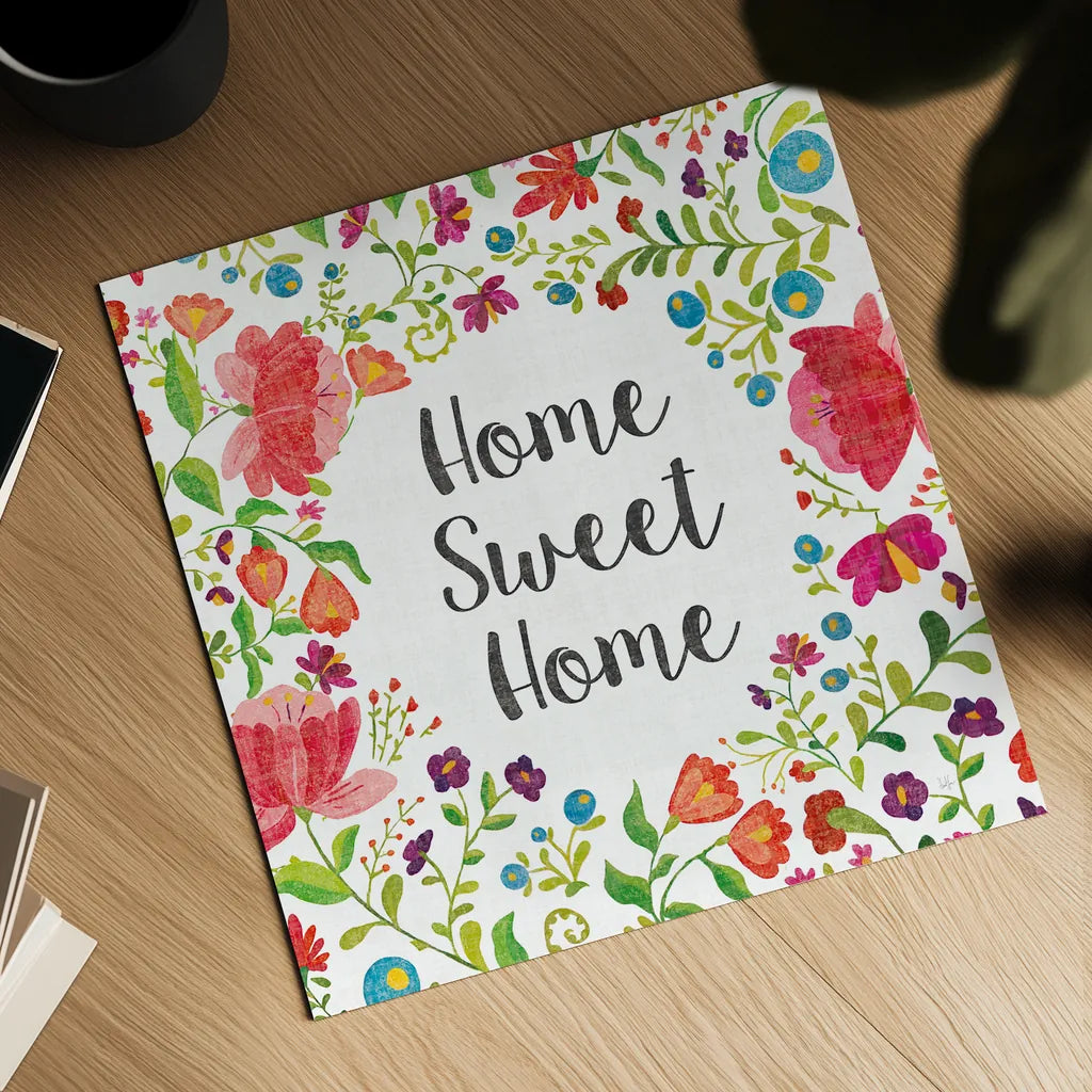 Like Frida V by Harriet Sussman. Shown as a detailed flat fine art print, highlighting archival giclee quality. Available as an archival giclee rolled canvas, fine art paper, or poster print. SKU 39657a.