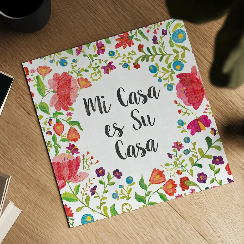 Like Frida VI by Harriet Sussman. Shown as a detailed flat fine art print, highlighting archival giclee quality. Available as an archival giclee rolled canvas, fine art paper, or poster print. SKU 39658a.