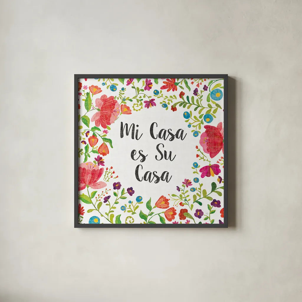 Like Frida VI by Harriet Sussman. Shown in a sleek black glass frame for a contemporary gallery look. Available as an archival giclee rolled canvas, fine art paper, or poster print. SKU 39658a.