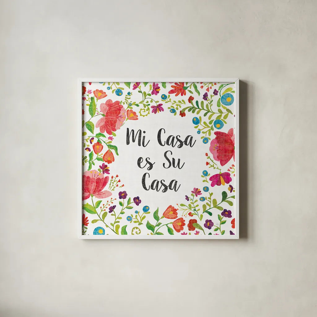 Like Frida VI by Harriet Sussman. Shown in a crisp white glass frame for a clean and minimalist style. Available as an archival giclee rolled canvas, fine art paper, or poster print. SKU 39658a.