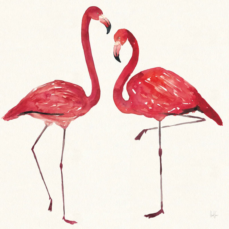Tropical Fun Bird IV by Harriet Sussman. SKU 27954a. Archival Giclee Fine art print for wall decor.