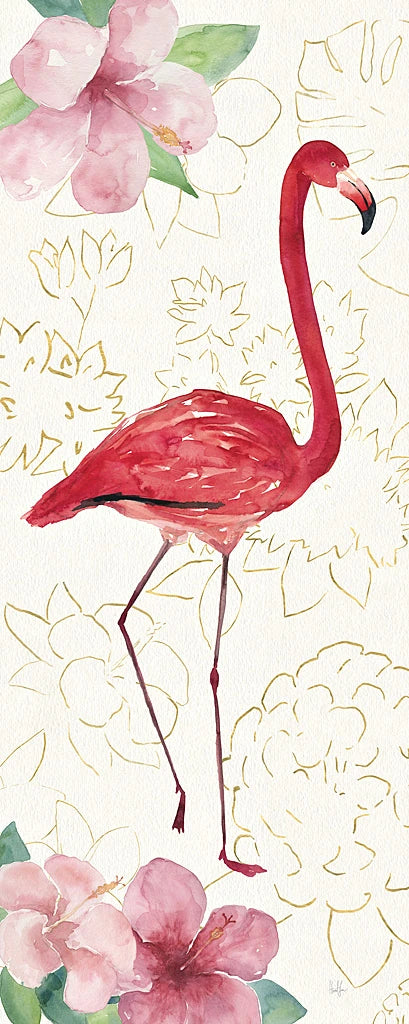 Tropical Fun Bird VI by Harriet Sussman