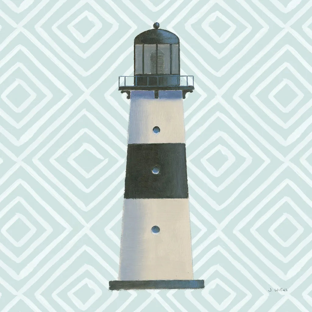 A Day at Sea III Aqua by James Wiens. SKU 50178a. Archival Giclee Fine art print for wall decor.