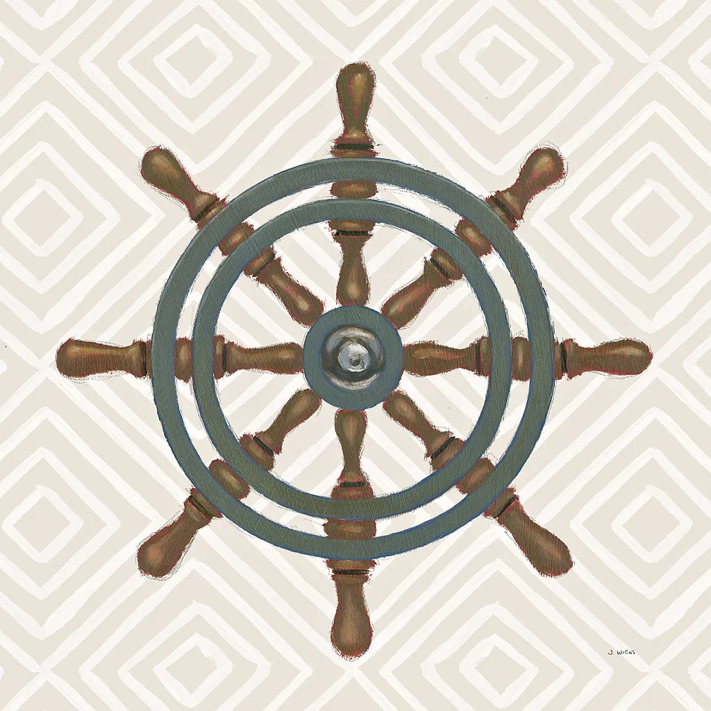 A Day at Sea IV by James Wiens. SKU 46483a. Archival Giclee Fine art print for wall decor.