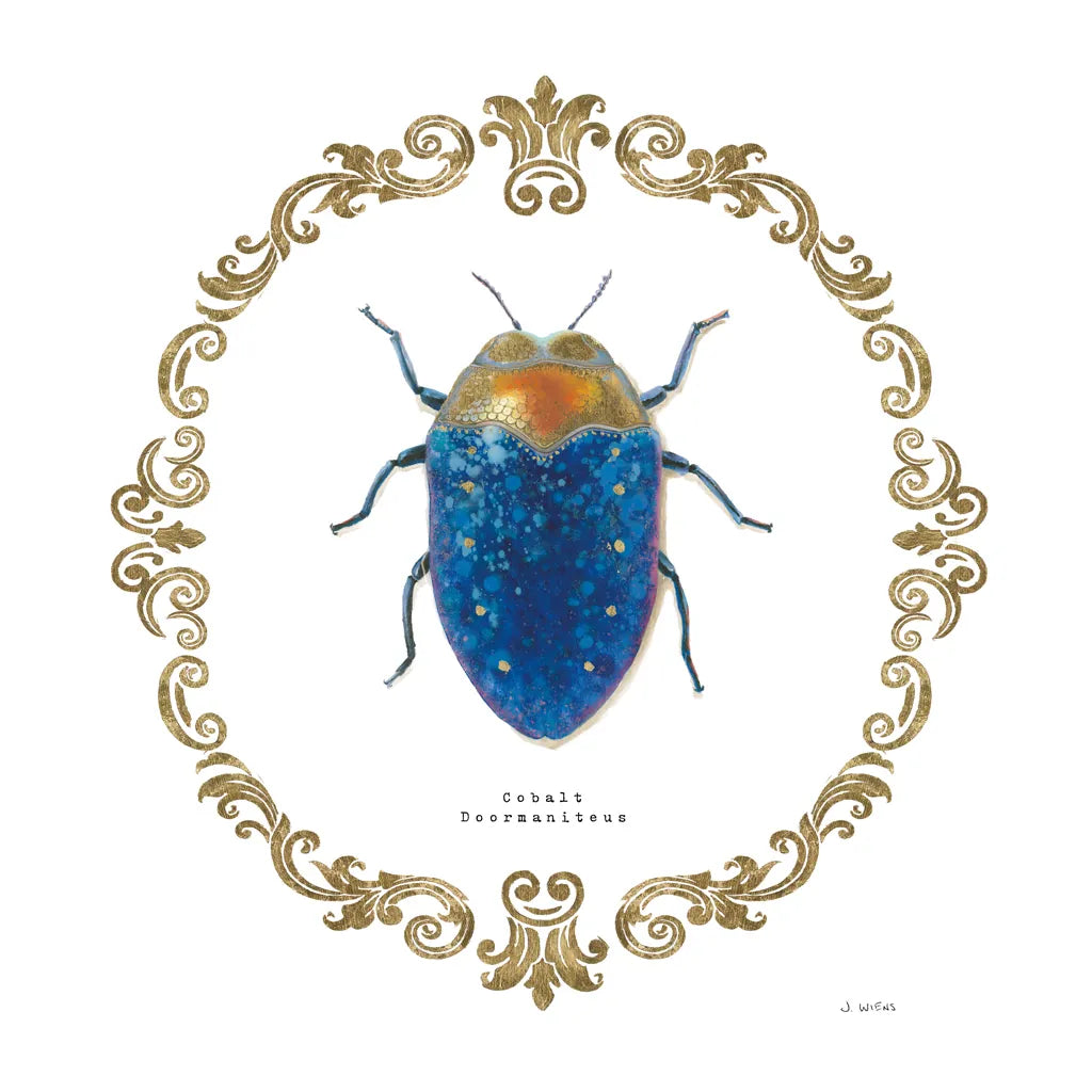 Adorning Coleoptera V Sq by James Wiens. SKU 38561a. Archival Giclee Fine art print for wall decor.