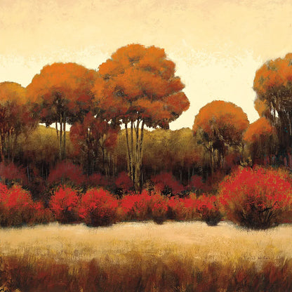 Autumn Forest II by James Wiens. SKU 10372a. Archival Giclee Fine art print for wall decor.