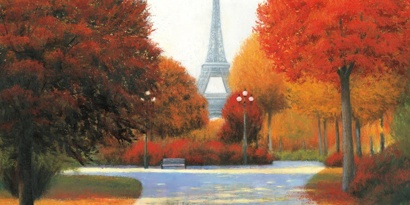 Autumn in Paris Crop by James Wiens