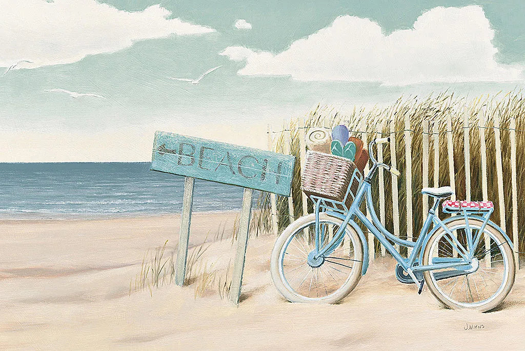 Beach Cruiser II by James Wiens. SKU 17417i. Archival Giclee Fine art print for wall decor.