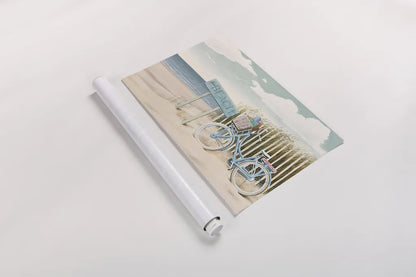 Beach Cruiser II by James Wiens. shown as a rolled paper print. Available as archival giclee rolled canvas, fine art paper, or poster print. SKU 17417i.