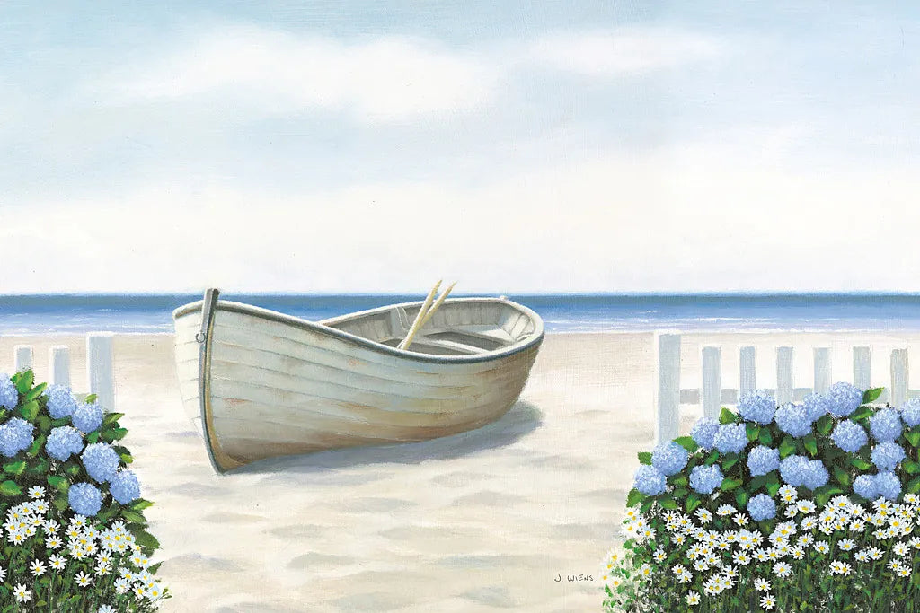 Beach Days I by James Wiens. SKU 35904i. Archival Giclee Fine art print for wall decor.