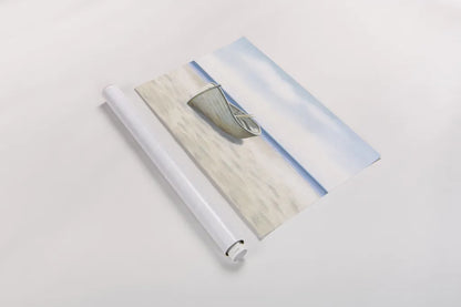 Beach Days I No Fence Flowers by James Wiens. shown as a rolled paper print. Available as archival giclee rolled canvas, fine art paper, or poster print. SKU 36320i.