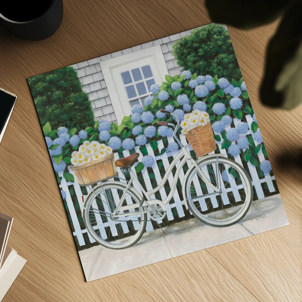 Beach Days II Crop by James Wiens. Shown as a detailed flat fine art print, highlighting archival giclee quality. Available as an archival giclee rolled canvas, fine art paper, or poster print. SKU 35905a.